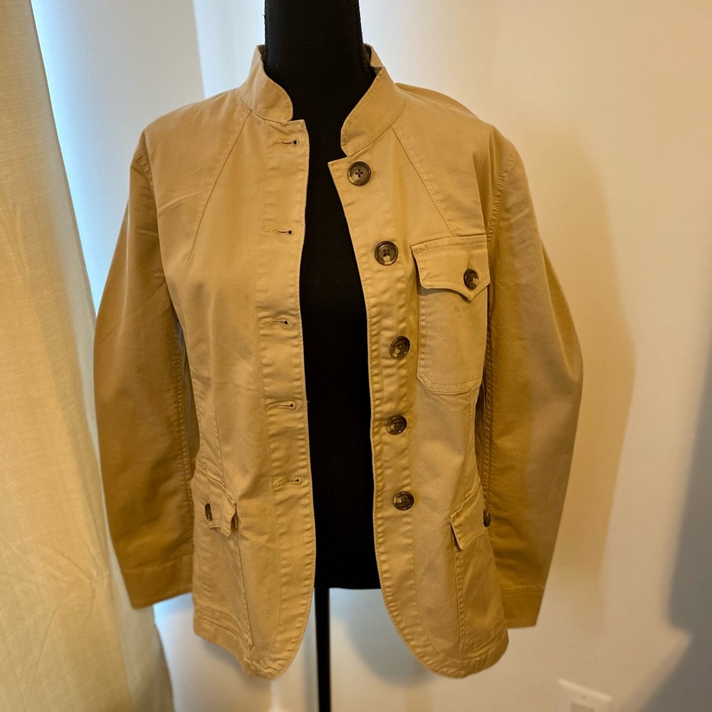 Lauren Ralph Lauren Stretch Cotton Chino Jacket